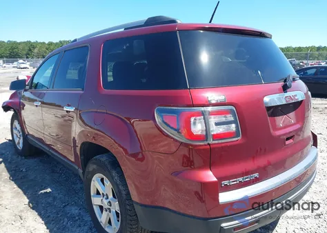 2016 GMC Acadia Sle-2 из США, поврежденный, VIN 1GKKVPKD9GJ201567